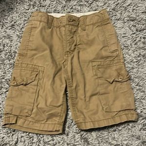 ⚡️2/$20 GAP Kids Cargo Khaki Shorts Boys 8 Regular